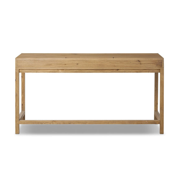 Tula Writing Desk - Worn Oak Veneer