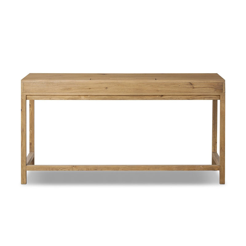 Tula Writing Desk - Worn Oak Veneer