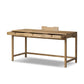 Tula Writing Desk - Worn Oak Veneer