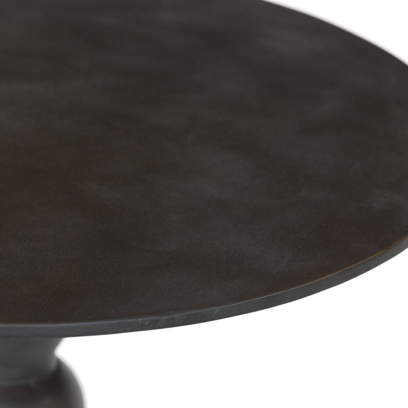 Daffin End Table - Black Antique
