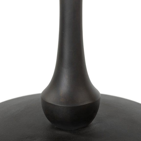 Daffin End Table - Black Antique