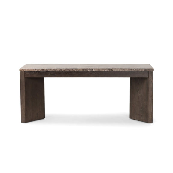 Lawson Desk - Warm Grey Marble