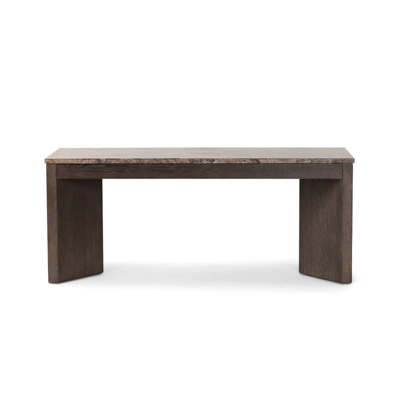 Lawson Desk - Warm Grey Marble