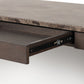 Lawson Desk - Warm Grey Marble
