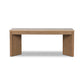 Lawson Desk - Golden Travertine