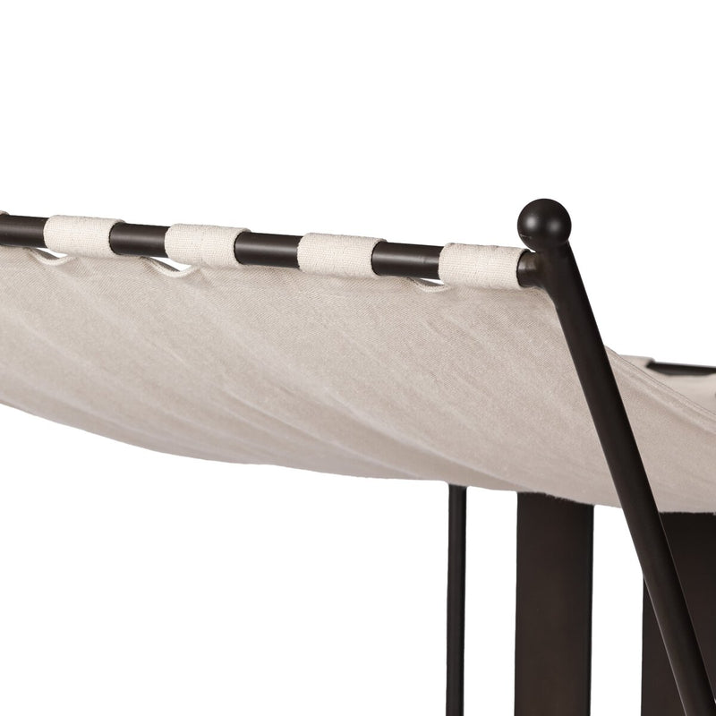 Tally Adjustable Outdoor Chaise - Bombay Flax