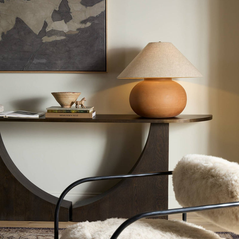 Sol Table Lamp - Natural Terracotta