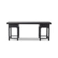Avedon Desk - Aged Black Oak