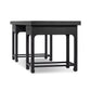 Avedon Desk - Aged Black Oak