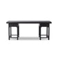 Avedon Desk - Aged Black Oak