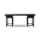 Avedon Desk - Aged Black Oak