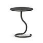Vera End Table - Hammered Gunmetal