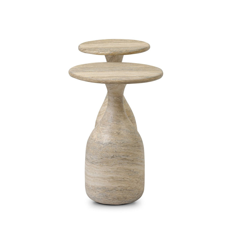 Cora Nesting End Tables - Textured Sandy Grey