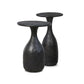 Cora Nesting End Tables - Obsidian Concrete