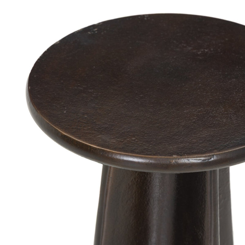 Remo End Table - Antique Rust