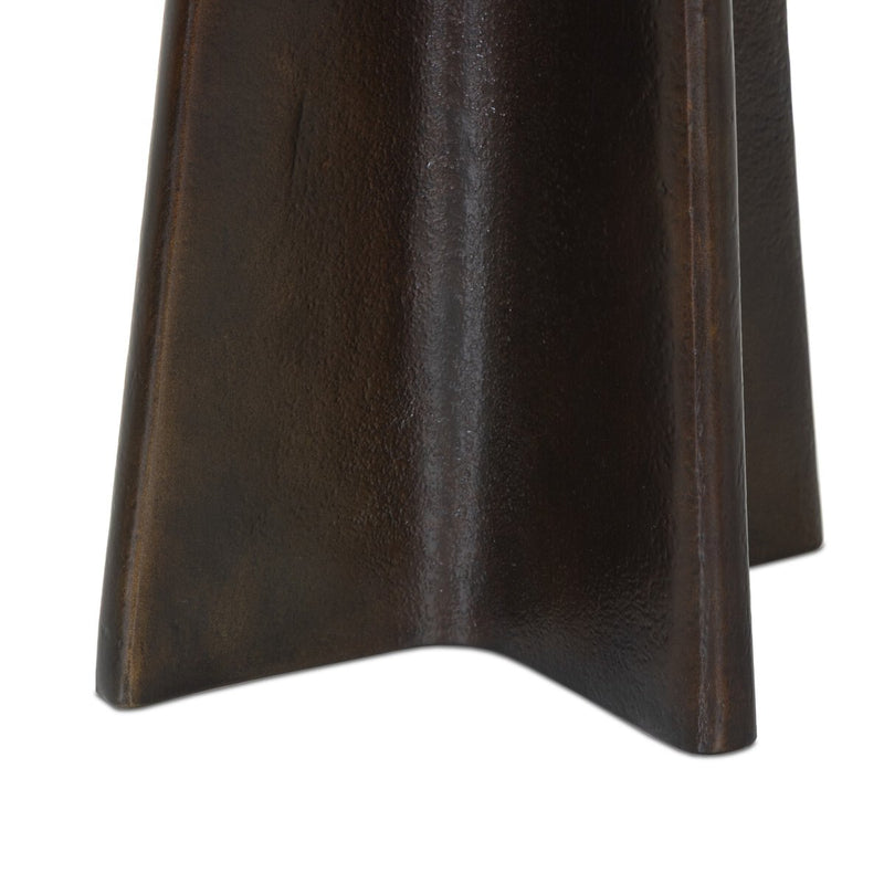Remo End Table - Antique Rust