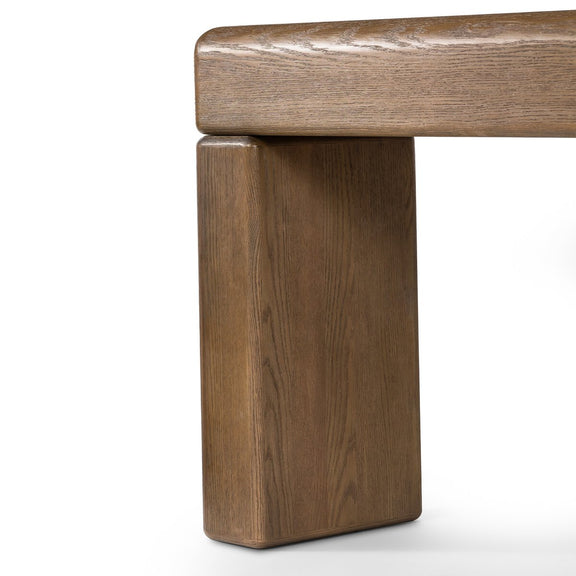 Eva Console Table - Drifted Oak Veneer