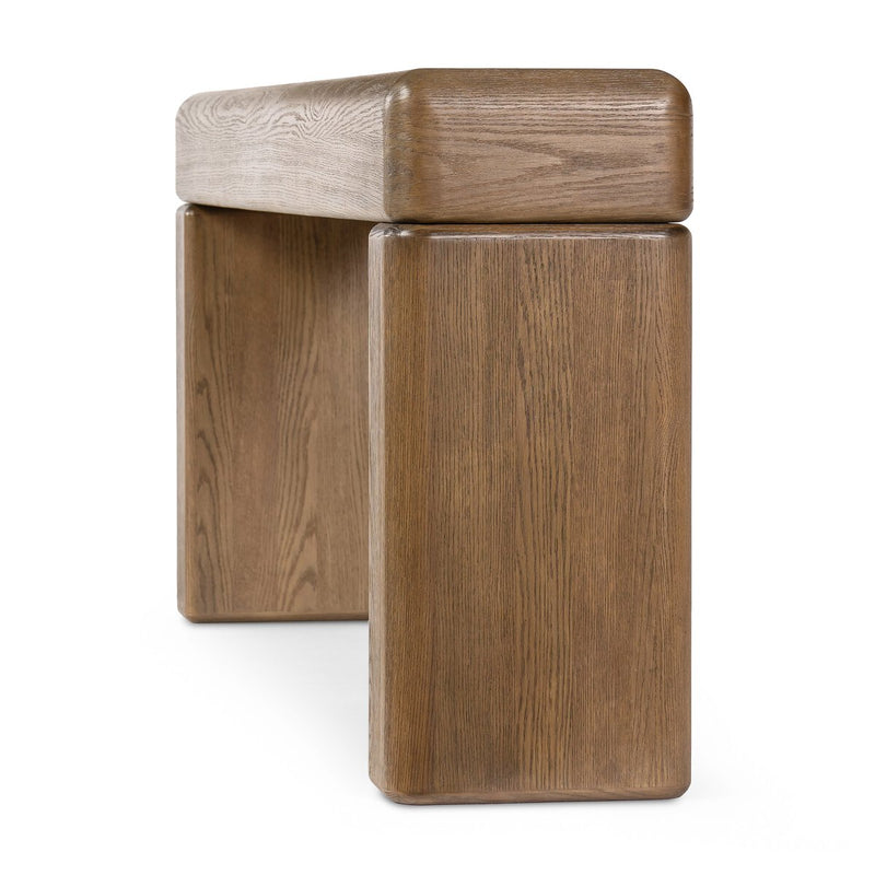 Eva Console Table - Drifted Oak Veneer