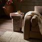 Brando End Table - Smoke And Russet Marble