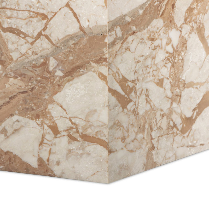 Brando End Table - Desert Taupe Marble