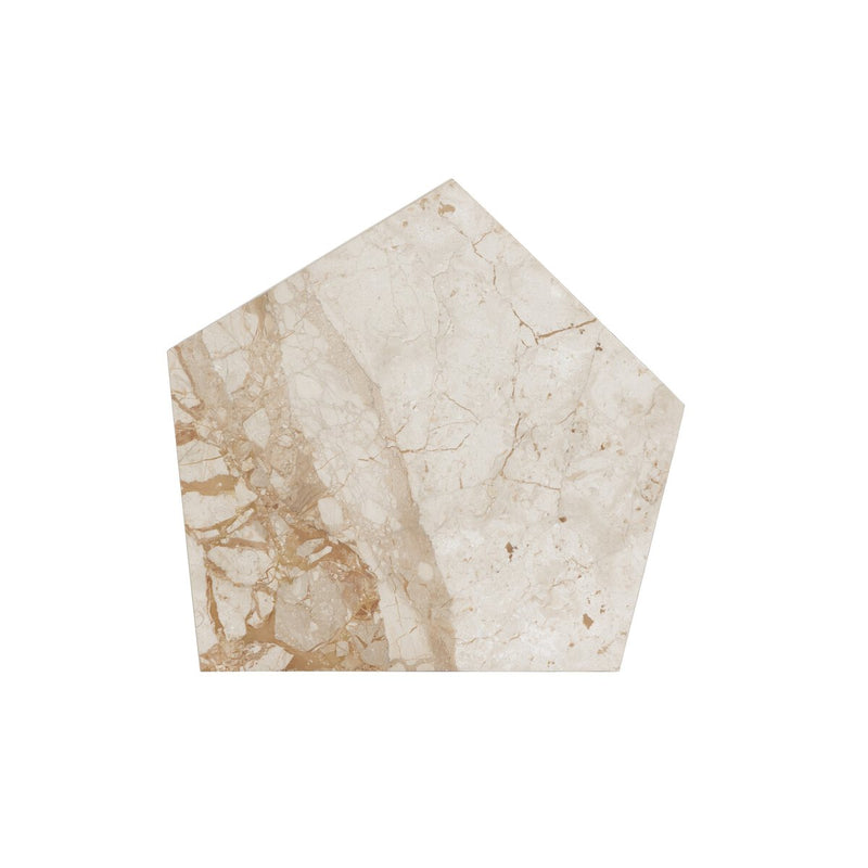 Brando End Table - Desert Taupe Marble