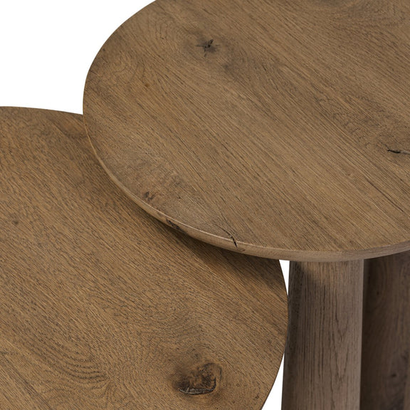 Cooper Nesting End Tables - Drifted Oak