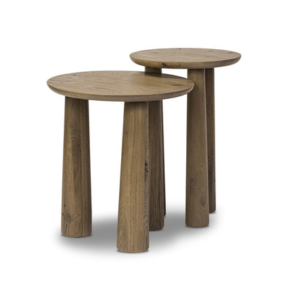 Cooper Nesting End Tables - Drifted Oak