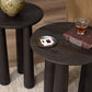 Cooper Nesting End Tables - Smoked Black