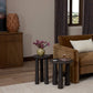 Cooper Nesting End Tables - Smoked Black