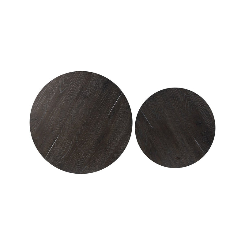 Cooper Nesting End Tables - Smoked Black