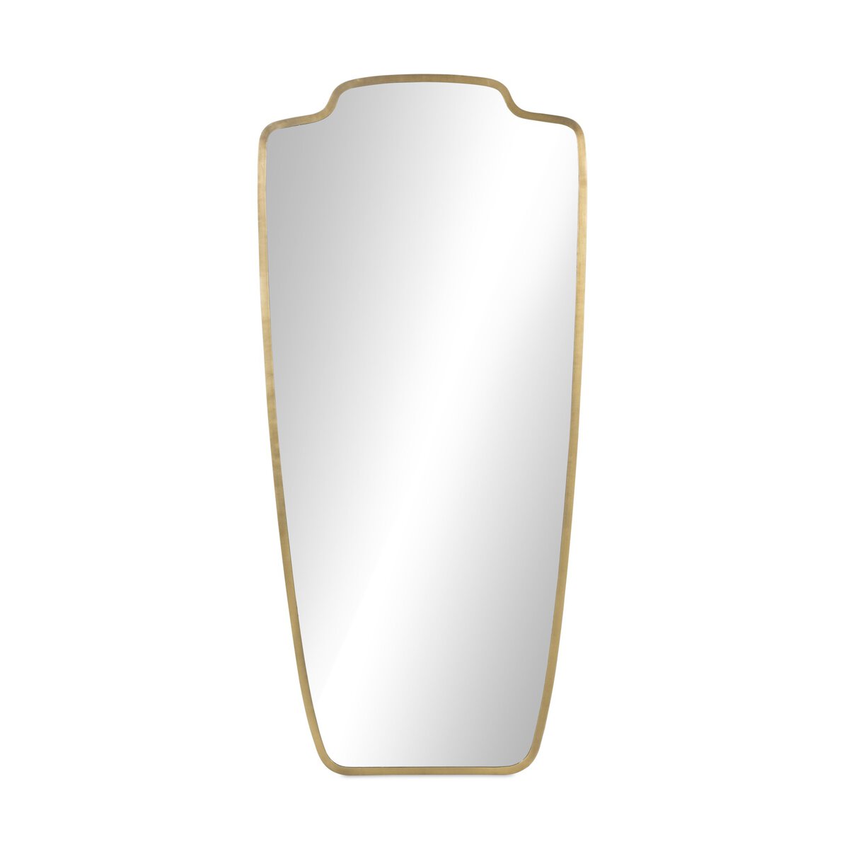 Vault Mirror - Antique Brass Iron