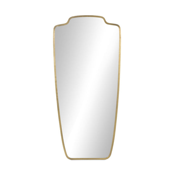 Vault Mirror - Antique Brass Iron