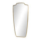 Vault Mirror - Antique Brass Iron
