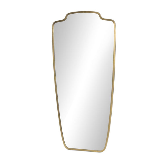 Vault Mirror - Antique Brass Iron