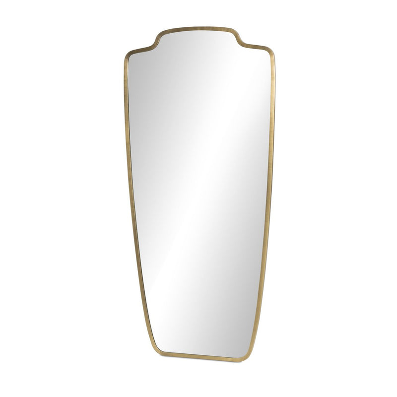 Vault Mirror - Antique Brass Iron
