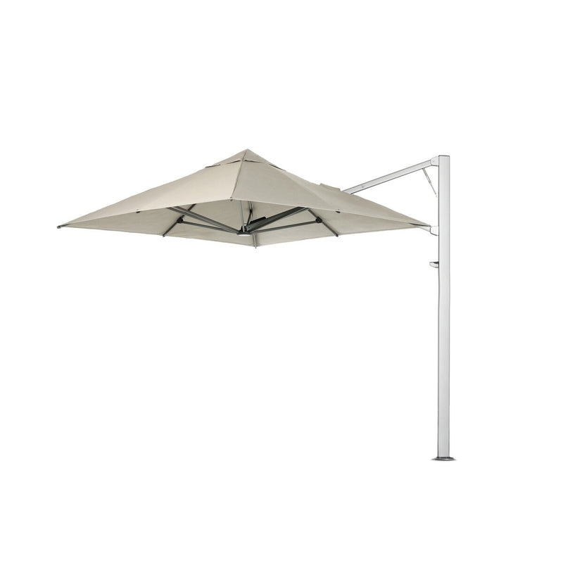 Shadowspec Serenity Outdoor Square Umbrella - Oyster