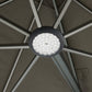 Shadowspec Serenity Outdoor Square Umbrella - Alpine Stone