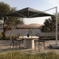 Shadowspec Serenity Outdoor Square Umbrella - Black