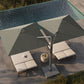 Shadowspec Unity Outdoor Duo Umbrella - Alpine Stone