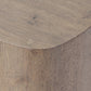 Tycho Pedestal - Brown Oak Veneer