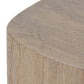 Tycho Pedestal - Brown Oak Veneer