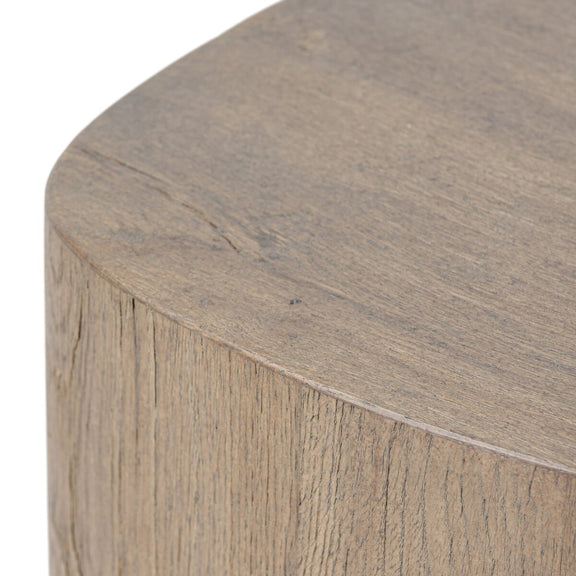 Tycho Pedestal - Brown Oak Veneer
