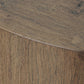 Tycho Pedestal - Brown Oak Veneer