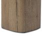 Tycho Pedestal - Brown Oak Veneer