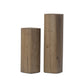 Tycho Pedestal - Brown Oak Veneer