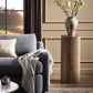 Tycho Pedestal - Brown Oak Veneer