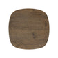 Tycho Pedestal - Brown Oak Veneer