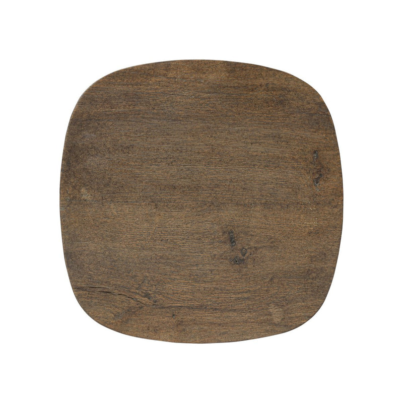 Tycho Pedestal - Brown Oak Veneer