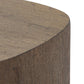 Tycho Pedestal - Brown Oak Veneer