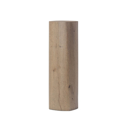 Tycho Pedestal - Brown Oak Veneer